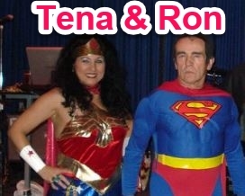 Tena and Ron labeled